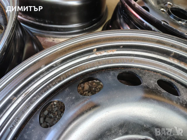 4бр.Железни джанти 17ки за BMW 5x120 7,5J ET34, снимка 4 - Гуми и джанти - 51318518