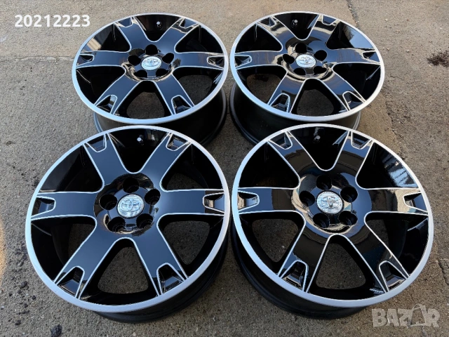 4 броя алуминиеви джанти за Toyota Avensis,Prius 16