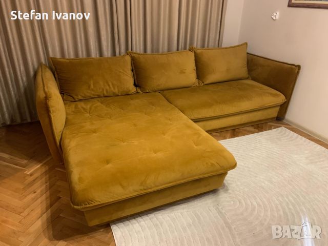 Продавам немски ъглов диван, снимка 3 - Дивани и мека мебел - 45464646