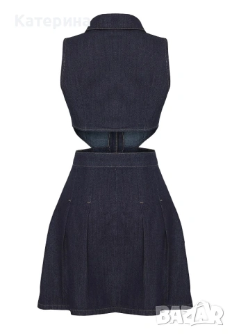 Дънкова рокля , снимка 2 - Рокли - 53495598