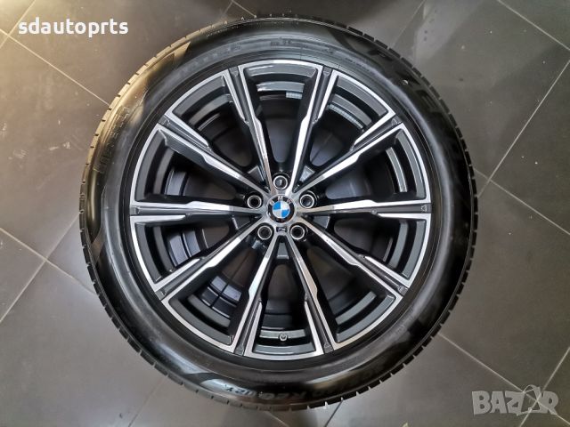 20” Летен К-т BMW Джанти Style 740 M Гуми 2023 Датчици X5 G05 X6 G06, снимка 2 - Гуми и джанти - 46548425