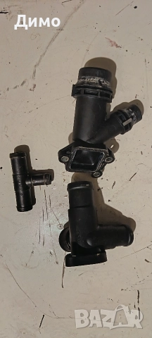 водна помпа фланец конектор разклонение траба бмв е90 bmw e90, снимка 3 - Части - 52960010