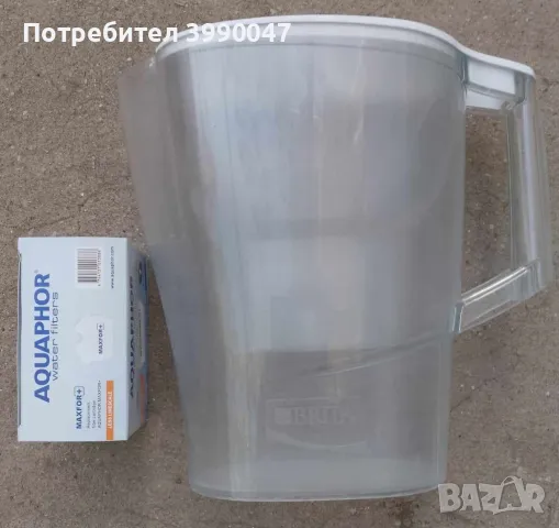 Филтрираща кана Brita Aluna, 2,4 л + нов филтър, снимка 1 - Кани - 47749259