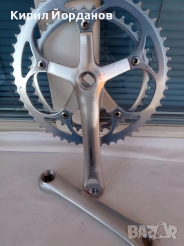 Ретро японски шосеен курбел Шимано , снимка 3 - Части за велосипеди - 51595090