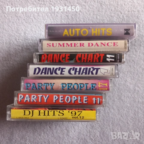 касетки за касетофон 7 броя