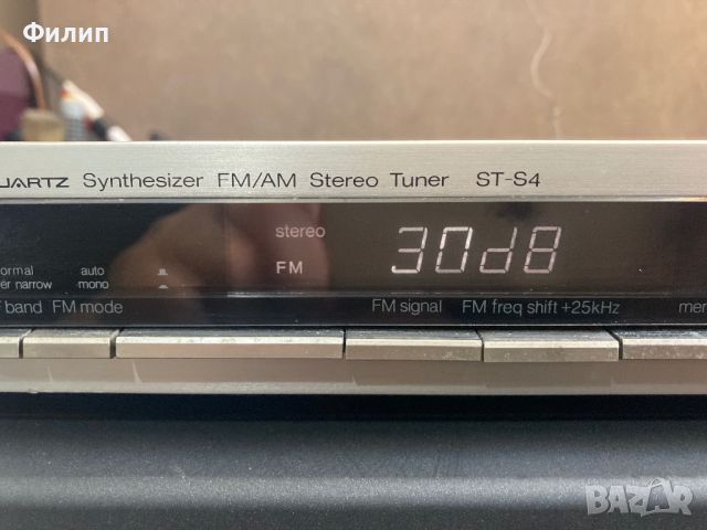 Technics ST-S4, снимка 5 - Ресийвъри, усилватели, смесителни пултове - 46588557