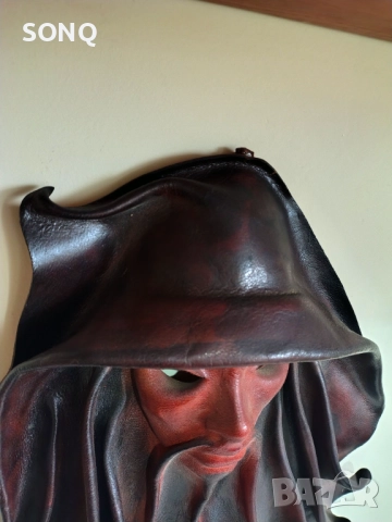 Интересна Кожена Маска, снимка 2 - Други ценни предмети - 52125067