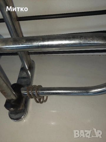 Ретро метална тръбна закачалка за стена или портманто, снимка 10 - Закачалки - 51651932