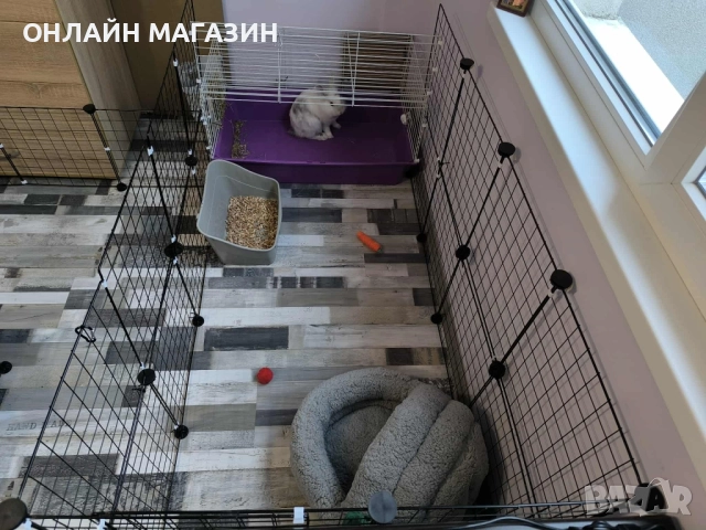 Клетка - ограждение за котки, кучета, зайци и други домашни любимци., снимка 2 - Други стоки за животни - 52066403