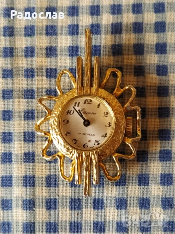 стар швейцарски часовник - медальон , снимка 2 - Дамски - 53891525
