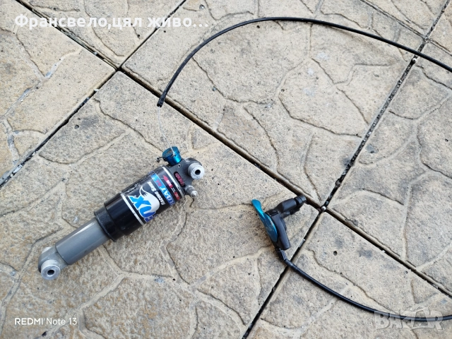 Шок за велосипед колело fox, държи въздуха, няма теч 