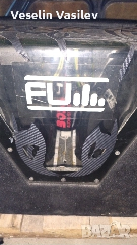 BASSBOX 2x130w 4 Farad + Усилвател, снимка 2 - Ресийвъри, усилватели, смесителни пултове - 53681232