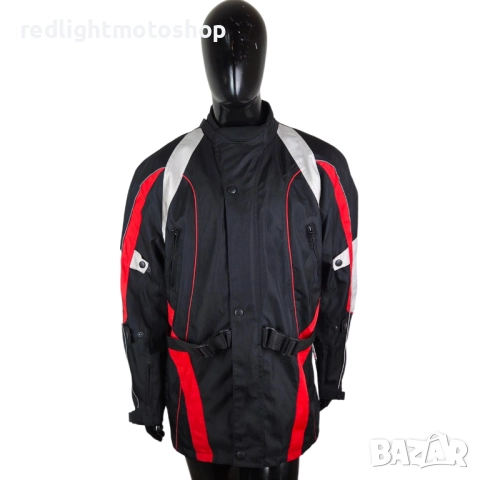 📌 5350 | Мъжко текстилно мото яке | КАТО НОВО | XXL | 50 лв.