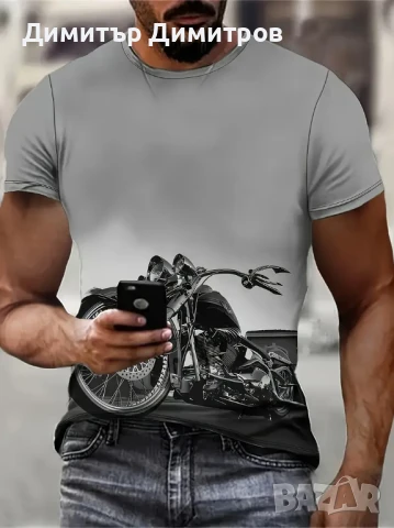 Тениски с двустранен 3 D принт Размер XL 52 -10 лв; 3 броя за 25лв, снимка 17 - Тениски - 50381425
