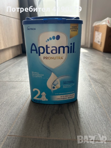 Адаптирано мляко Aptamil 2 , снимка 1