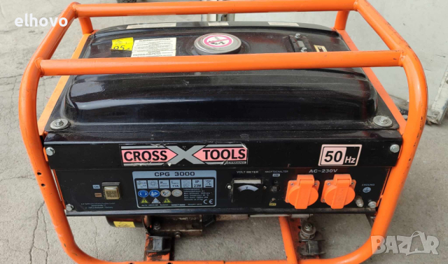 Бензинов монофазен агрегат за ток Cross Tools CPG 300, снимка 8 - Генератори - 44987242