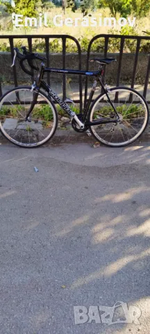Алуминиев шосеен велосипед с карбонова вилка, снимка 6 - Велосипеди - 50319938