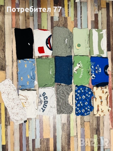 Бебешки дънки и блузи 86, снимка 4 - Бебешки дънки - 53601452