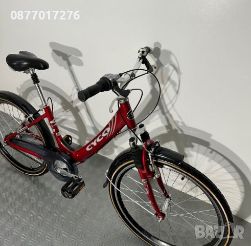 Дамски алуминиев велосипед CYCO 24 цола / колело /, снимка 5 - Велосипеди - 45597134