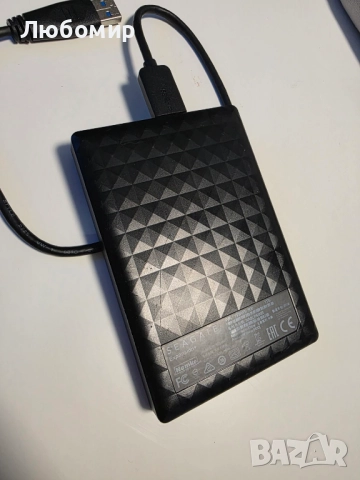 Външен хард диск Seagate Expansion Portable 1TB, 2.5", USB 3.0, Черен 