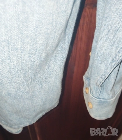 PART TWO Нова Мъжка Дънкова Риза с Яка L , снимка 9 - Ризи - 53714280