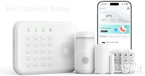 Нова Алармена система DIY PIR датчик + сензор врата 2 дистанц. 120dB