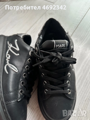 Кожени обувки Karl Lagerfeld , снимка 6 - Дамски ежедневни обувки - 52898724