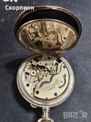 Френски джобен часовник - LA LOUETTE - 1905г. - РЯДЪК, снимка 8 - Джобни - 51638235