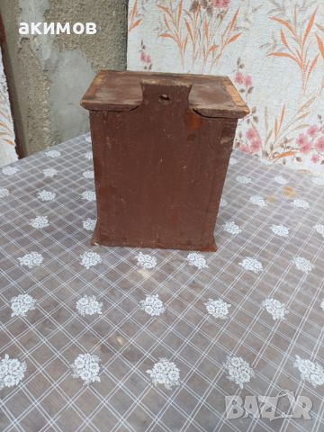 Стара остъклена дървена кутия. , снимка 5 - Антикварни и старинни предмети - 45961713