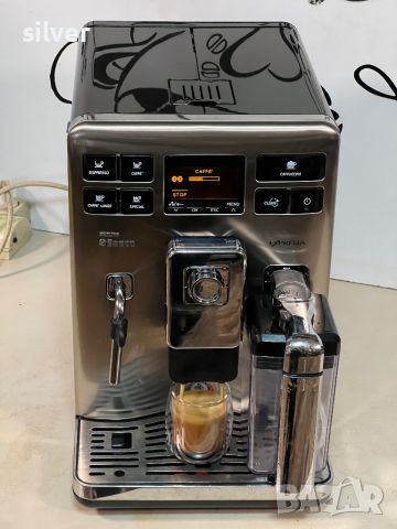 Кафемашина кафе автомат Philips Saeco exprelia с гаранция, снимка 5 - Кафемашини - 45462175