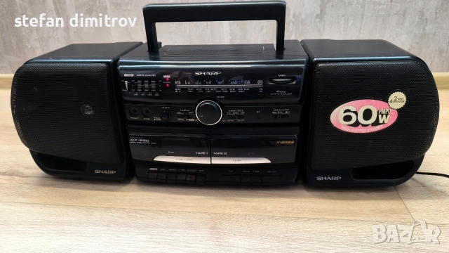 SHARP WF-930H, снимка 9 - Радиокасетофони, транзистори - 53756017