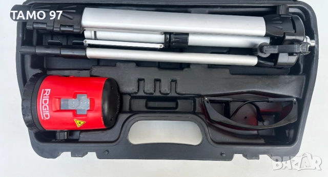 Ridgid CL 100 - Самонивелиращ се лазерен нивелир като нов!, снимка 2 - Други инструменти - 52793761