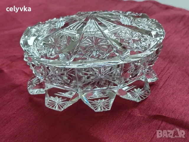 Кристална захарница ( бижутерка)