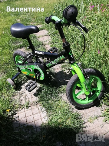Детско колело със спомагателни гуми