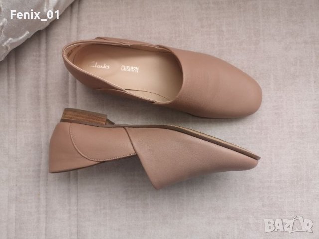 CLARKS, нови N 39 естествена кожа, комфортни обувки, снимка 4 - Дамски ежедневни обувки - 46550265