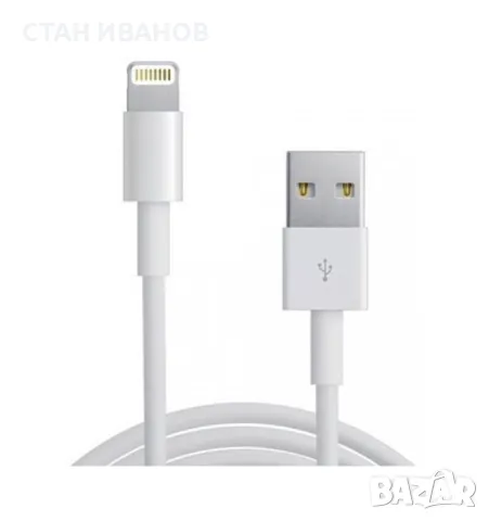 Кабел Lightning 1TECH JYS-003L, 5A, 1 метър, Бял, снимка 2 - USB кабели - 47704125