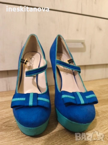 Токчета , снимка 5 - Дамски обувки на ток - 53346286