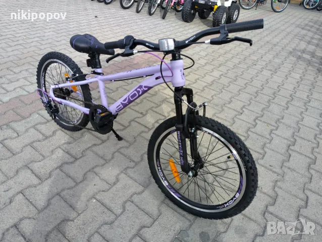 BYOX Велосипед 20" WHIZZY лилав, снимка 4 - Велосипеди - 48305397