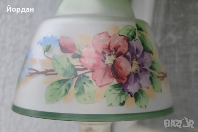 Стара настолна лампа, снимка 6 - Настолни лампи - 50461983