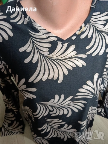 Дамски блузи Юнона 40-42, снимка 5 - Блузи с дълъг ръкав и пуловери - 52671096