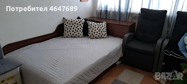 Легло с ракла и скрин 120/190 , снимка 2 - Спални и легла - 52679025