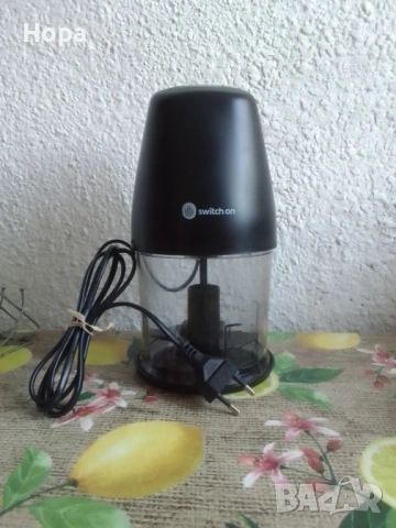 Нов мини чопър - компактен и удобен за кухнята, снимка 2 - Кухненски роботи - 53344349