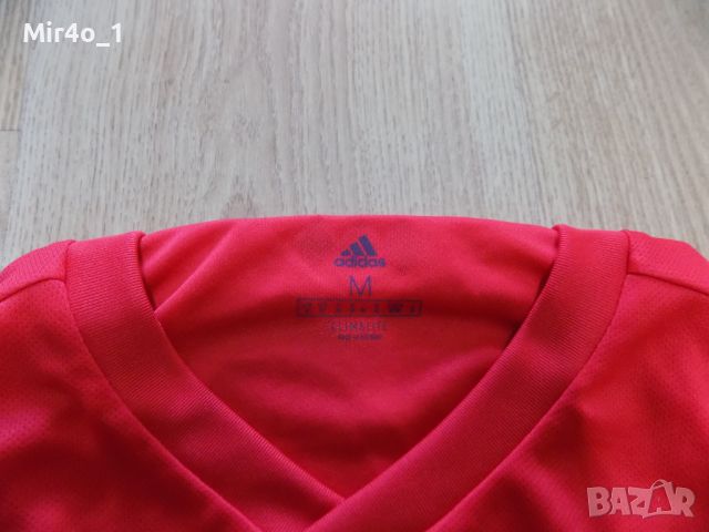 футболна тениска belgium adidas екип блуза спорт оригинална мъжка M, снимка 5 - Спортни дрехи, екипи - 45660001