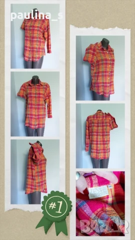 Пет различни броя / Дамска памучна риза , снимка 2 - Ризи - 51227098