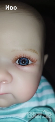 Реалистично бебе 45 см с изцяло винилови тяло, снимка 7 - Кукли - 54036674