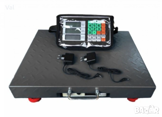 Индустриален кантар с платформа и LCD екран, снимка 3 - Електронни везни - 53847775