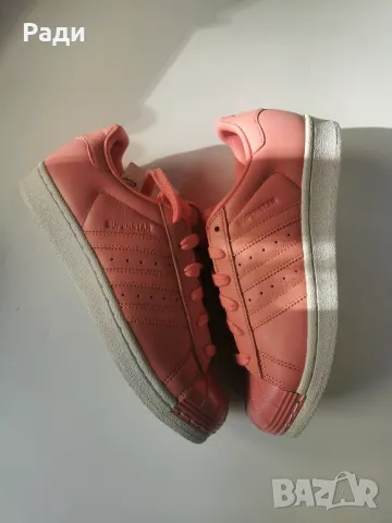 Adidas Super star кецове кожа, снимка 2 - Кецове - 48716334