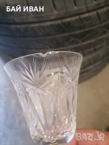 СТАРИ КРИСТАЛНИ ЧАШИ, снимка 14 - Сервизи - 40834828