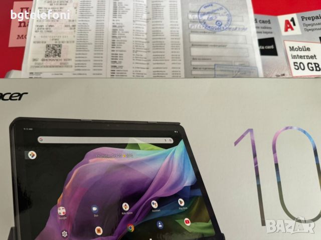 Acer Iconia Tab P10 Wi-Fi 6/128 закупен края на октомври 2023, снимка 1 - Таблети - 45893854