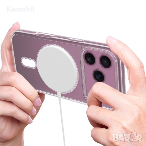 Силиконов гръб Iphone 17, 17 AIR, 17 PRO, 17 PRO MAX Mag Cover Case, снимка 2 - Калъфи, кейсове - 51819834